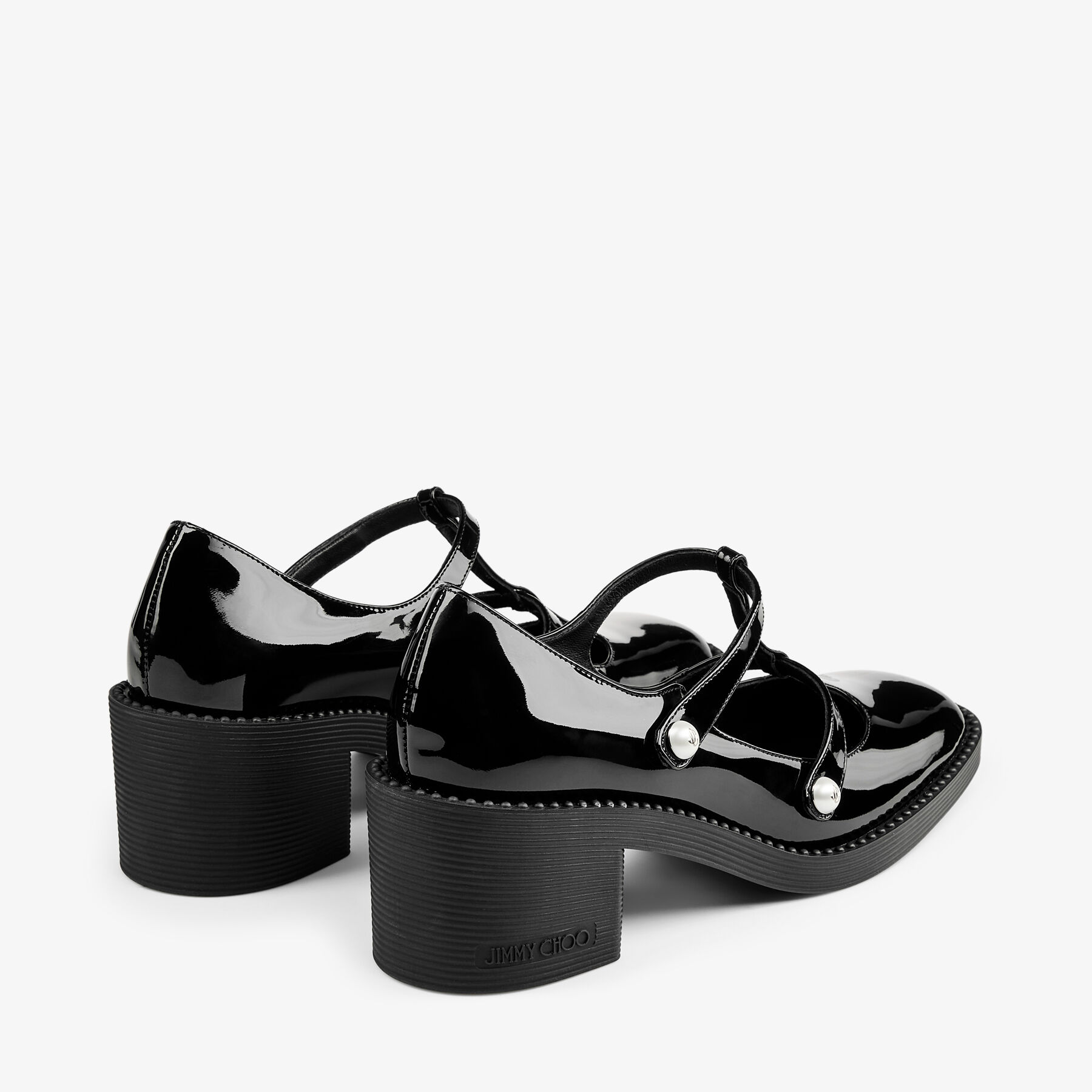 アデライン 60 | ブラック パテントレザー・ パンプス | ジミー チュウ
