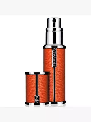 Travalo Milano Refillable Perfume Atomiser Spray, Orange
