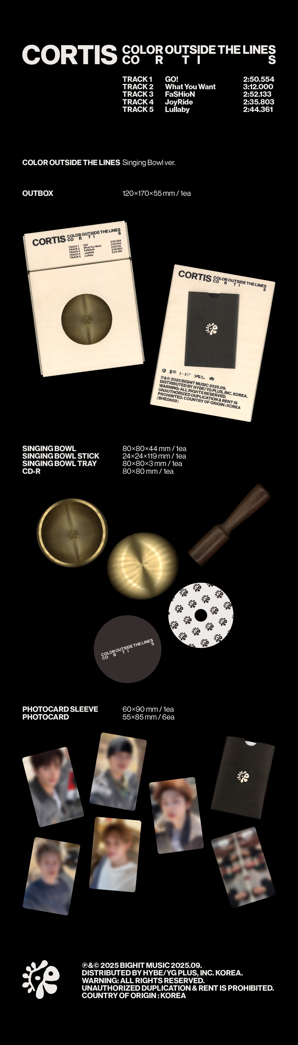 jp.ktown4u.com : CORTIS - EP アルバム1集 [COLOR OUTSIDE THE LINES