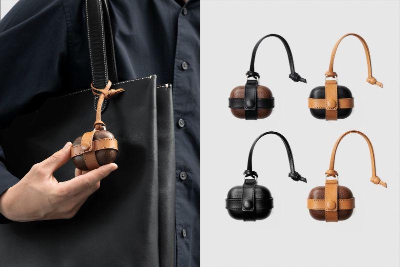 さすが土屋鞄。トトロのお土産みたいなルックスのAirPods Proケース