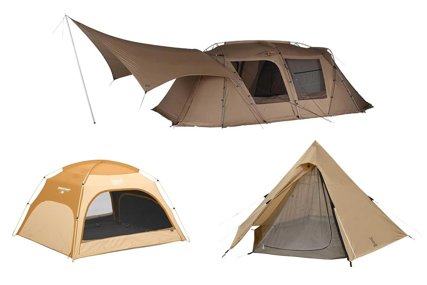 快適な日陰スペースを手軽に作れる！スノーピークのコネクトタープ