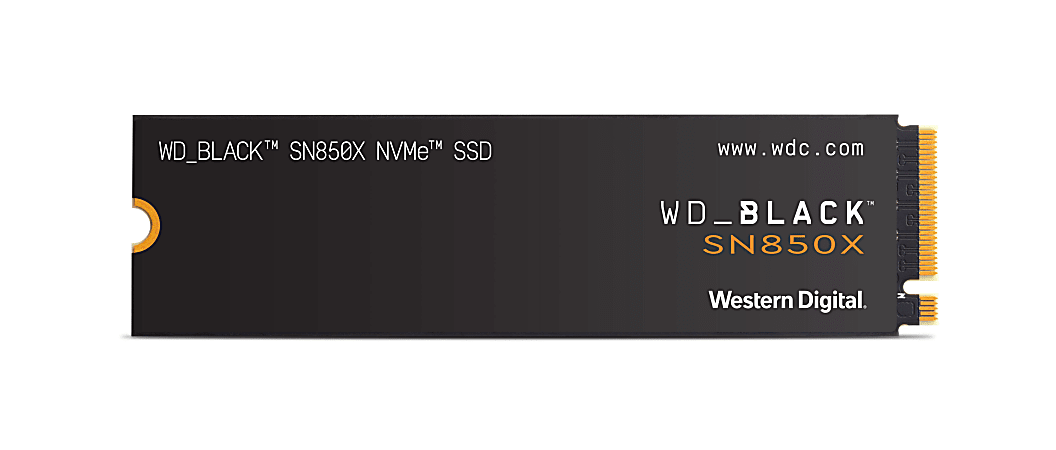 Western Digital BLACK SN850X NVMe SSD 1TB Black - Office Depot