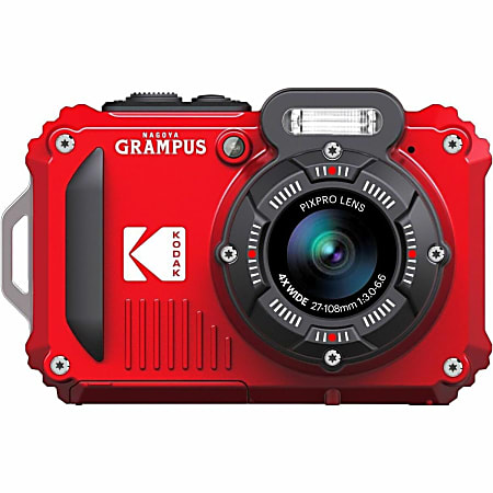 Kodak PIXPRO wpz2 16 Megapixel Compact Camera Red 1920 x 1080