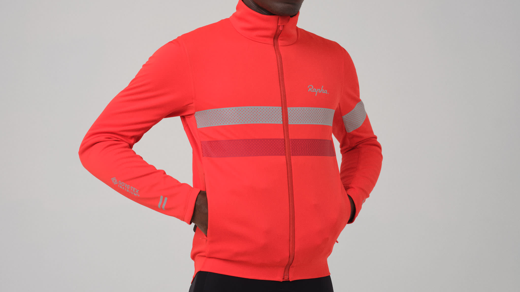 メンズ ブルベ ロングスリーブ Windstopper ジャージ | Rapha