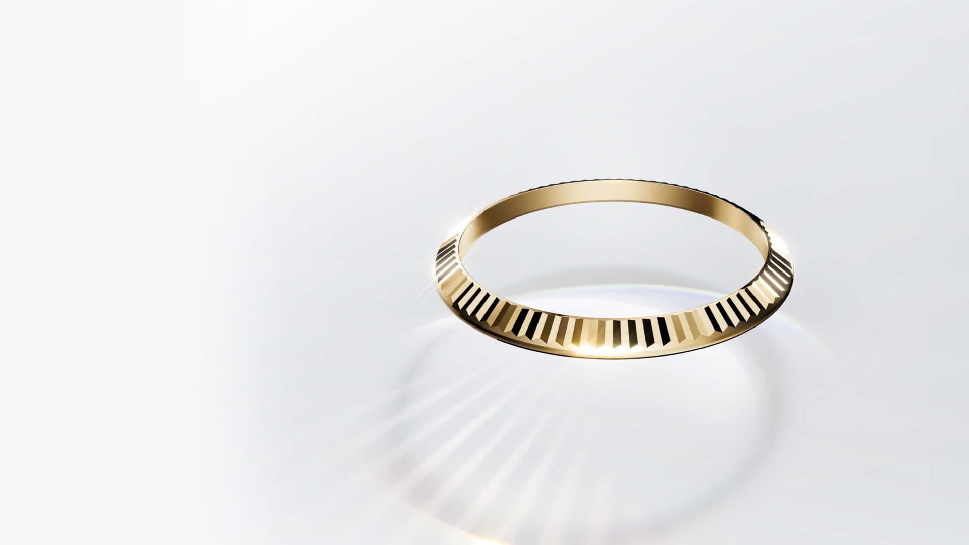 ロレックス デイトジャスト 31 ウォッチ：18 ct イエローゴールド