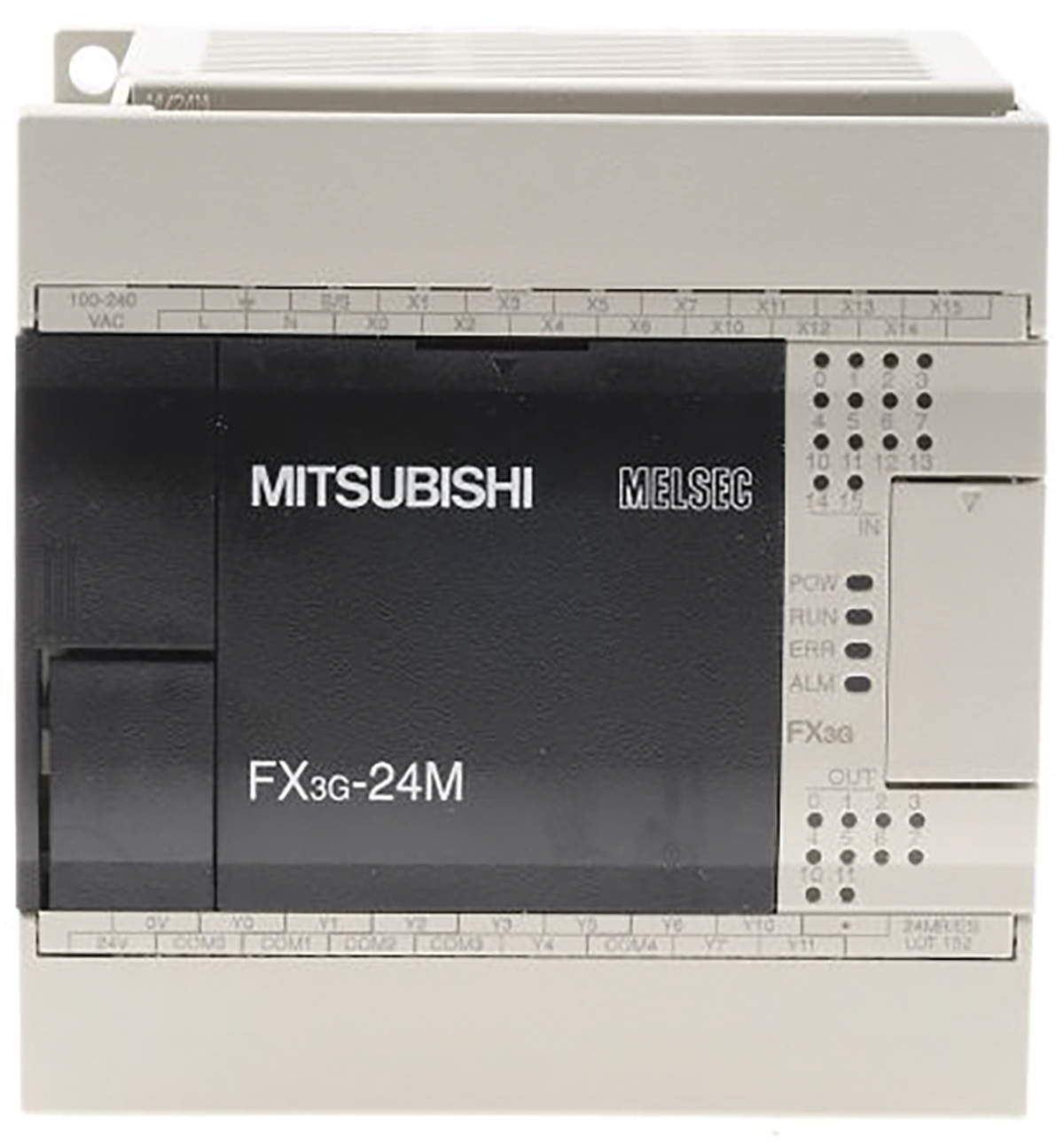 FX3G-24MT/DSS | 三菱電機 FX3G ロジックモジュール 12 → 24V DC 14