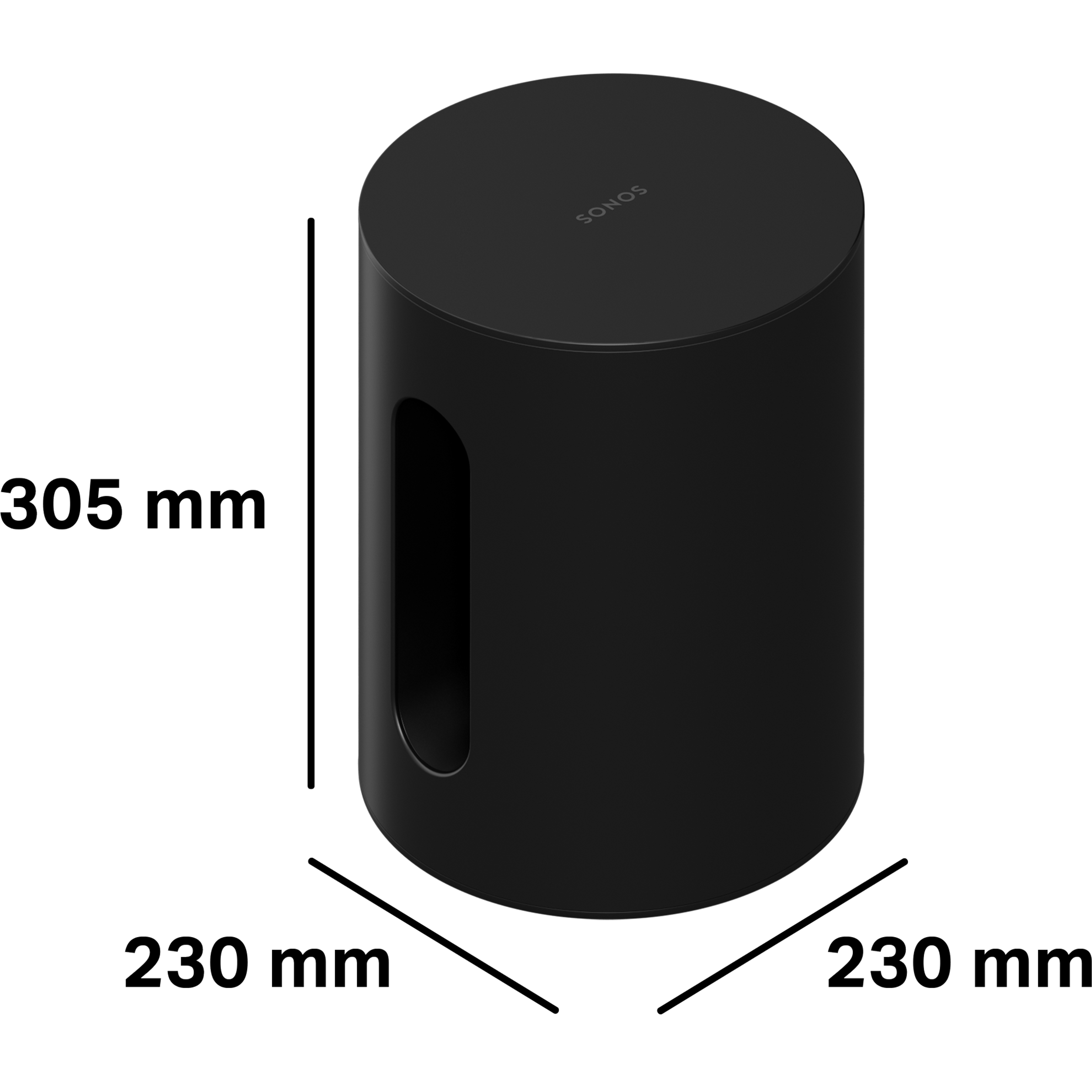 Sonos Sub Mini：コンパクトでも重厚な低音のサブウーファー | Sonos