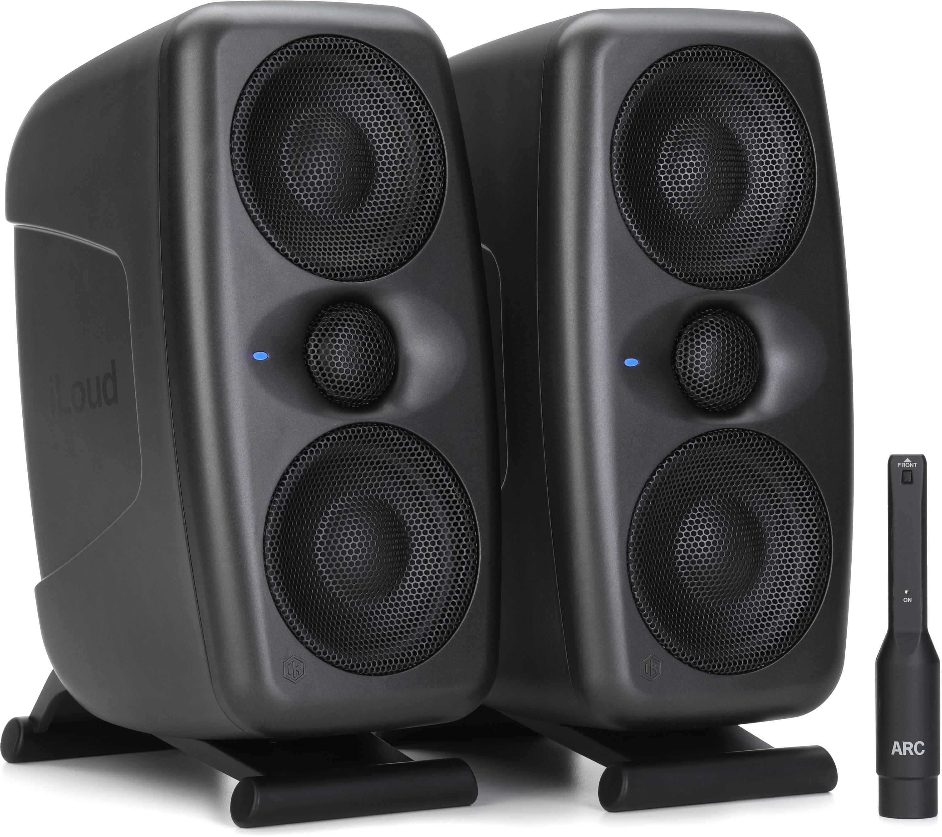 IK Multimedia iLoud MTM MKII Powered Studio Monitor Pair - Black