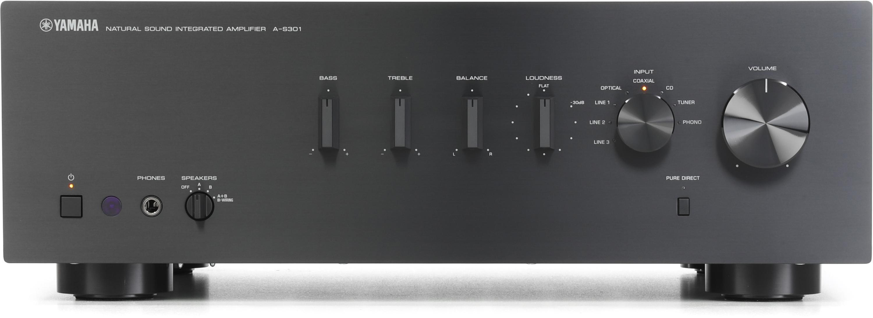 Yamaha A-S301 60-watt 2-channel Stereo Integrated Amplifier