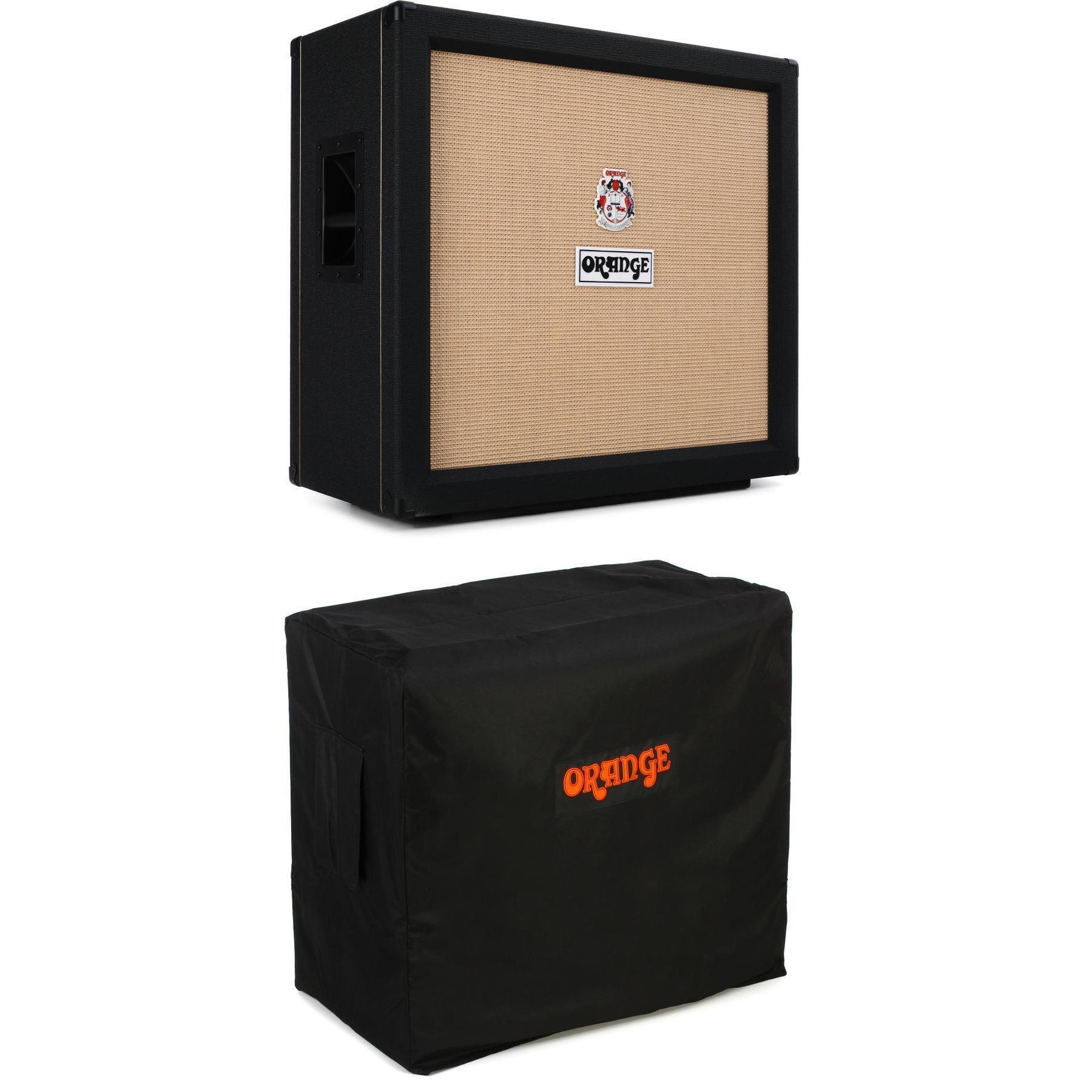 Orange PPC412-C - 240-watt 4x12-inch Straight Cabinet - Black