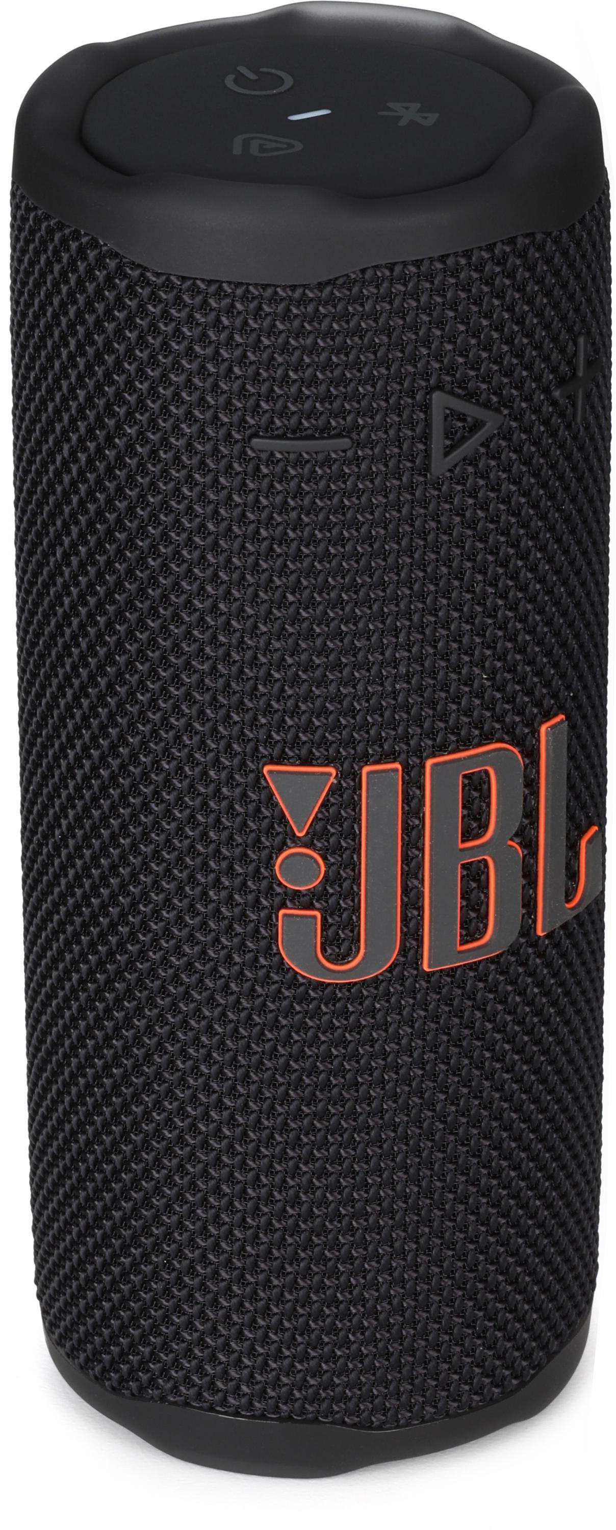 JBL Grip Portable Waterproof Bluetooth Speaker - Black | Sweetwater