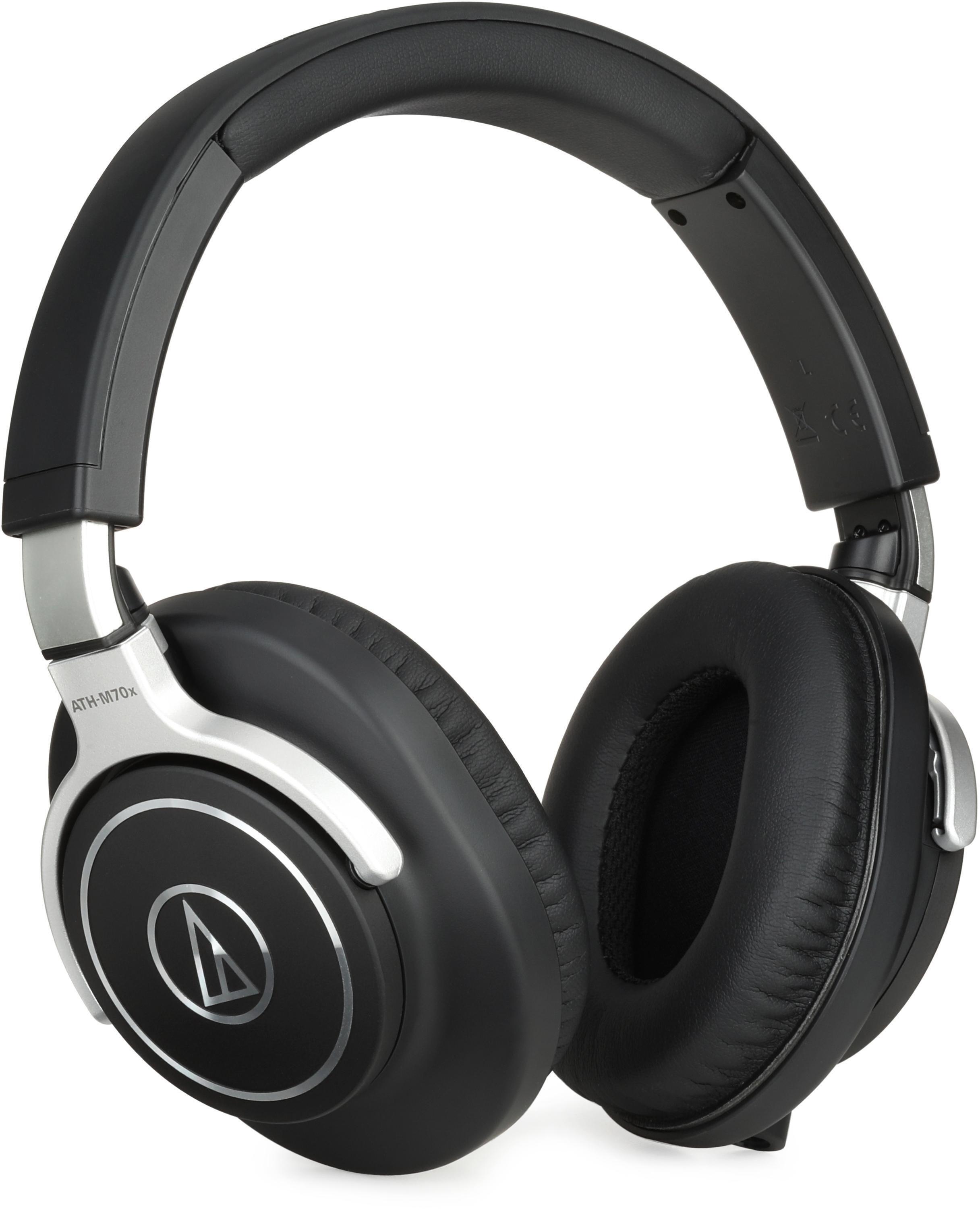 Audio-Technica ATH-M70x Closed-back Monitoring Headphones | Sweetwater