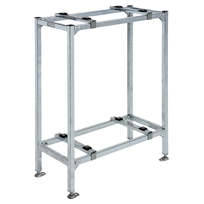 選べる3種の表面仕上げ パッケージエアコン室外ユニット用据付架台