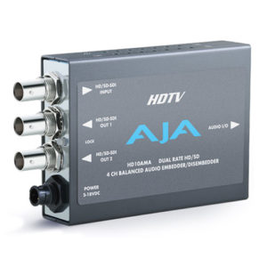 AJAミニコンバータ | 3G/Dual Link/HD/SD-SDI to HDMI 変換 |「Hi5-3G