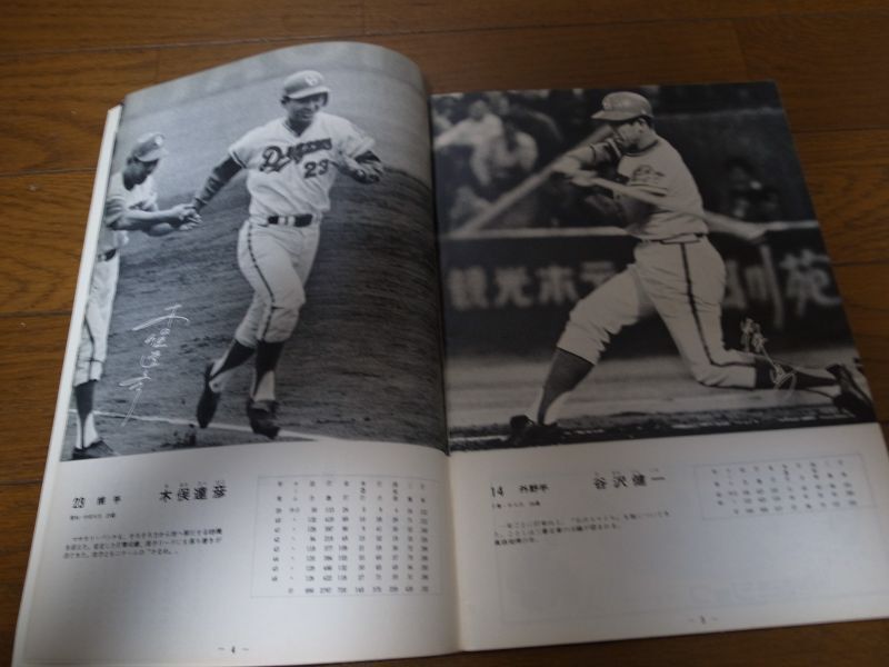 中日ドラゴンズイヤーブック1972年 - 港書房