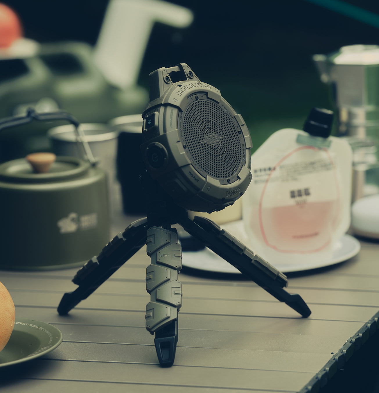 mifa Tango Portable Bluetooth Speaker With Flashlight,IP67 Waterproof