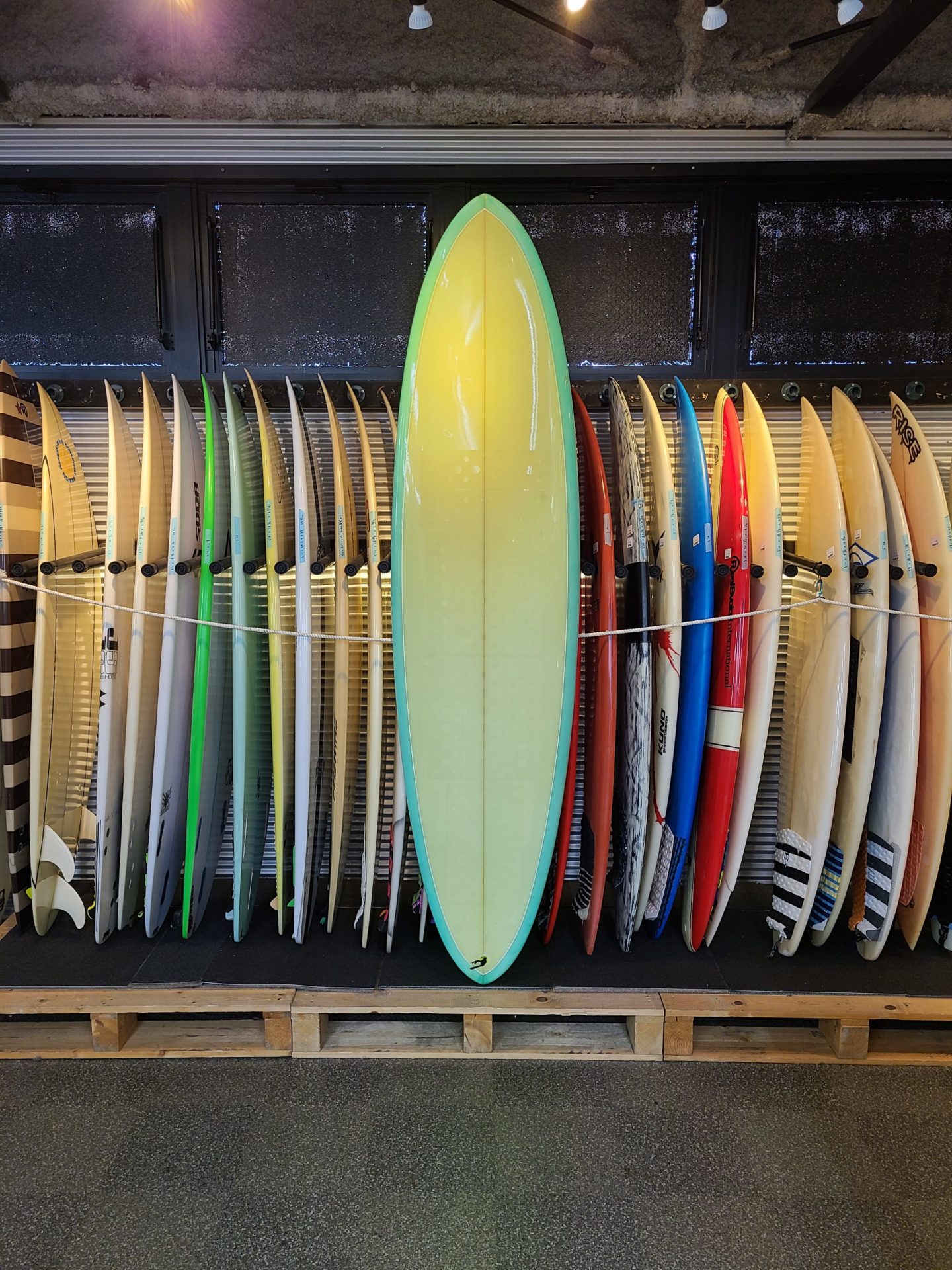 中古サーフボード ミッドレングス ファンボード / リサイクルショップ