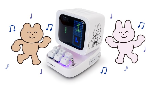 人気イラストレーターわかるさんとピクセルアートスピーカーDITOOが