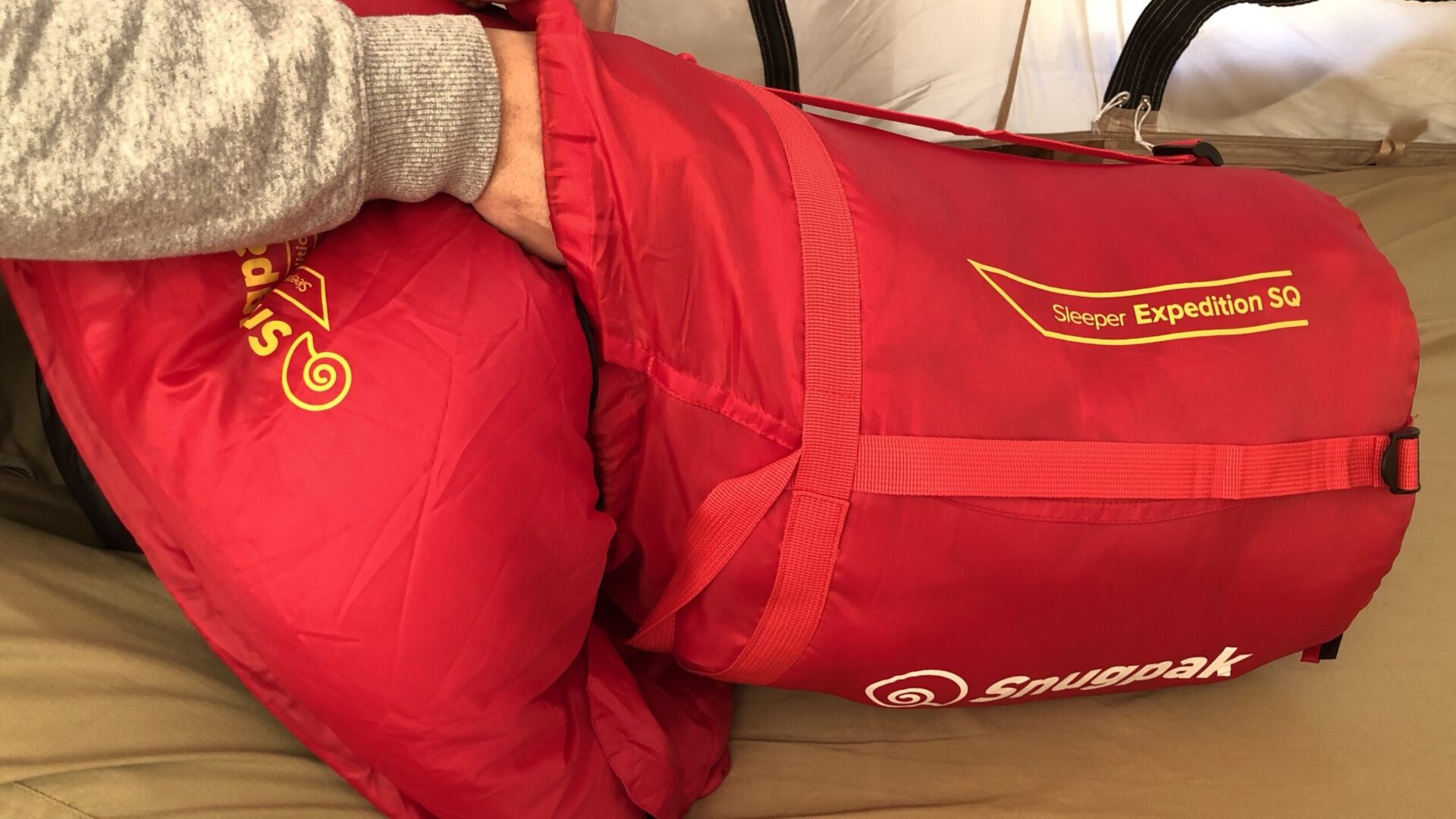 氷点下対応で良コスパ】Snugpakスリーパーエクスペディション スクエア