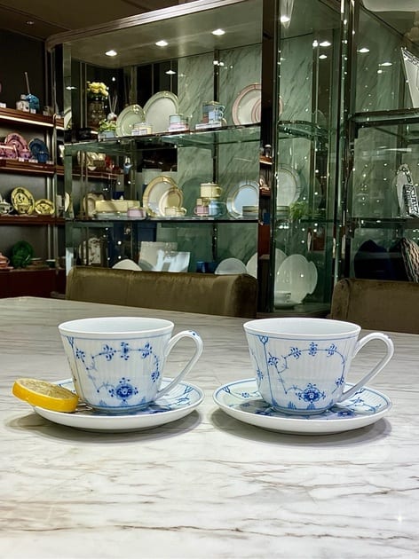 ブルーフルーテッド プレイン カップ＆ソーサー | ROYAL COPENHAGEN