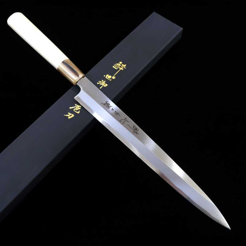 酔心 SUISIN 白紙二号 柳刃 (240-360mm) – 三浦刃物店 Miura Knives