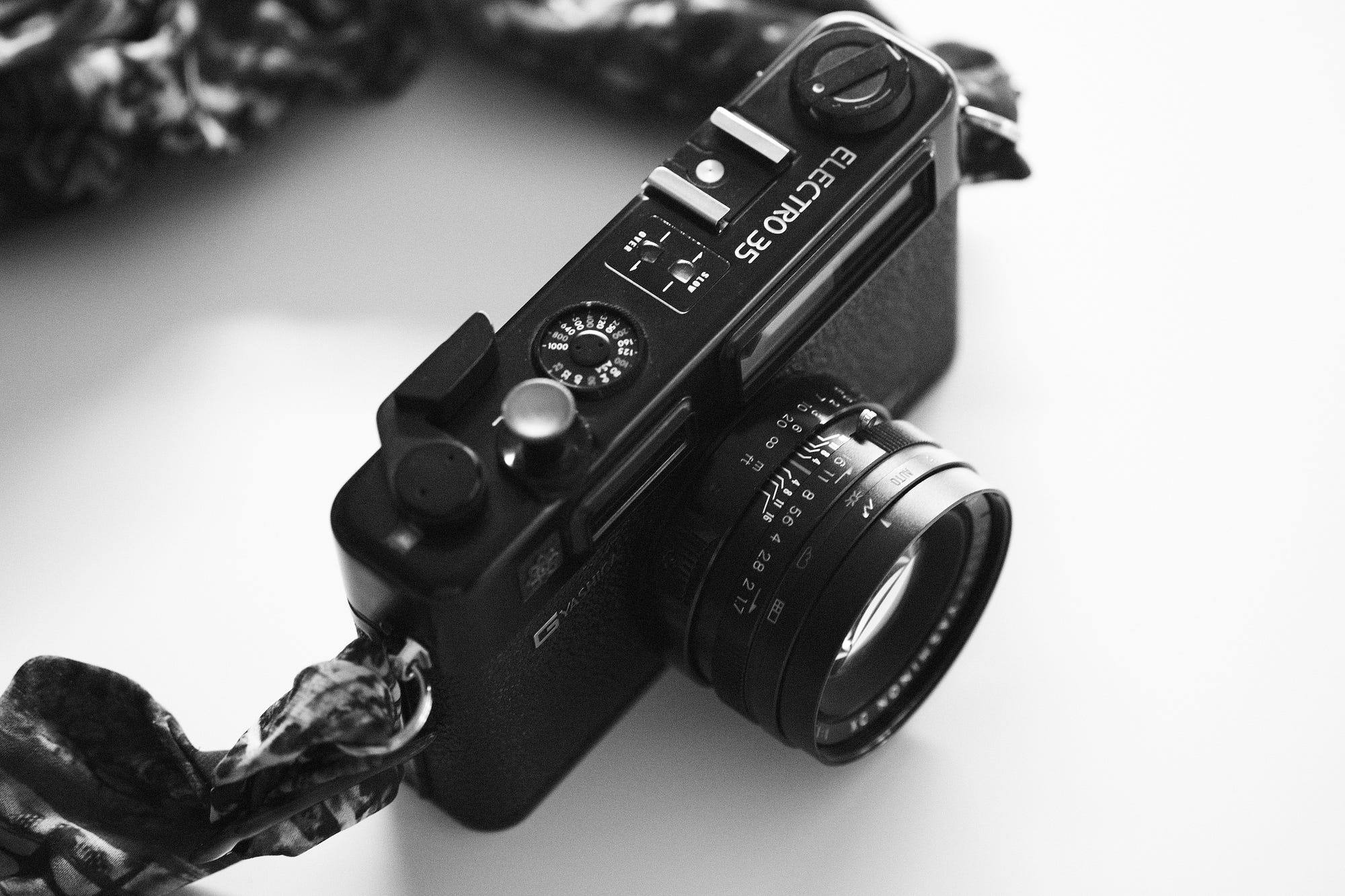 YASHICA ELECTRO 35 GTN. 友人から譲ってもらったフィルムカメラ