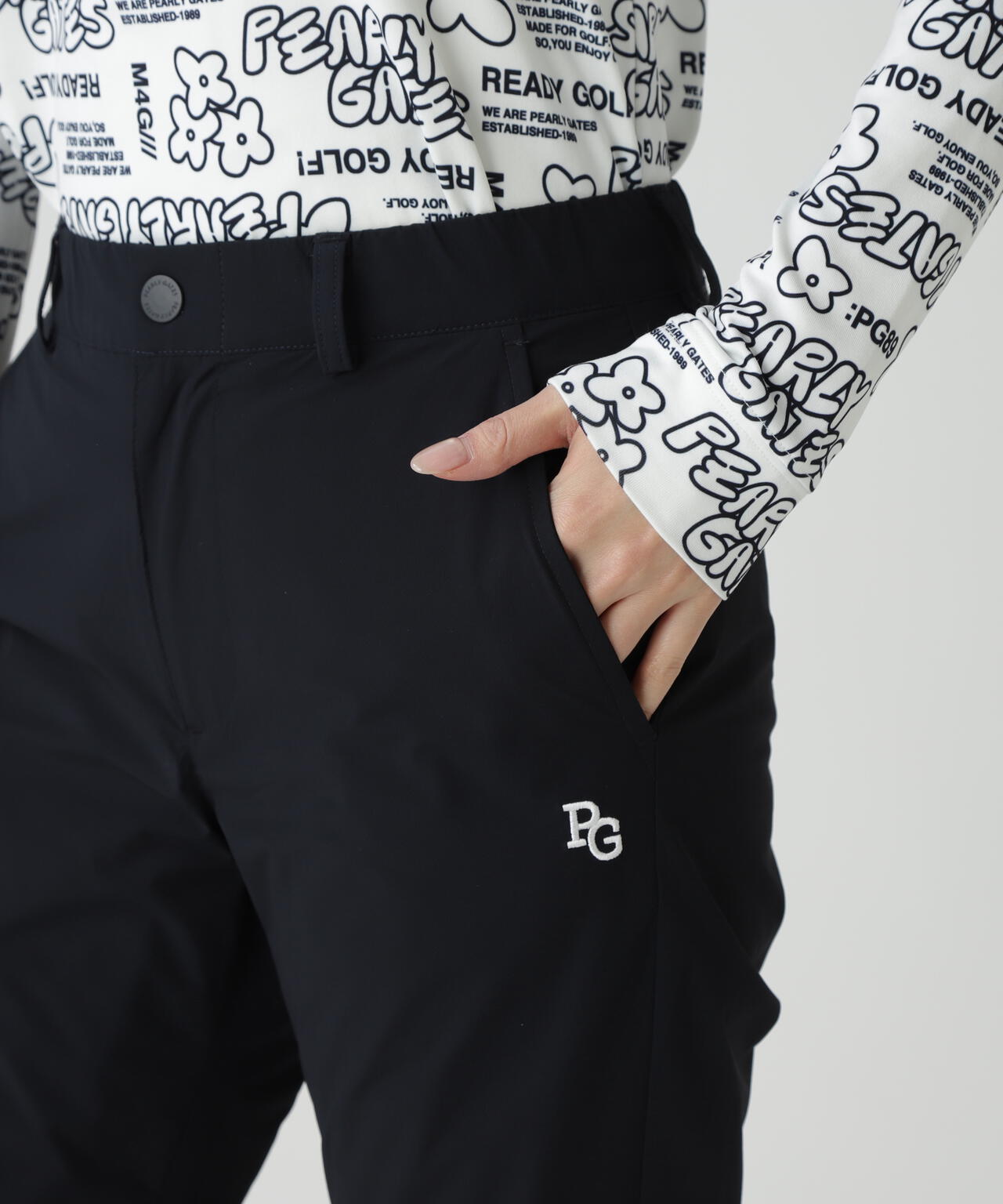 Peストレッチドビー中綿パンツ | PEARLY GATES（パーリーゲイツ