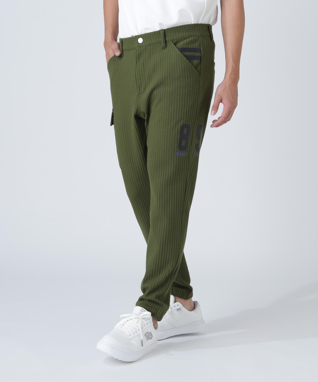 パーリーゲイツ アイランドツリー柄 パンツ サイズ4 新品 31900円 春