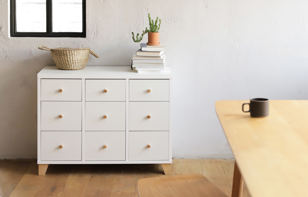 子供のチェストをリビングに - MOMO NATURAL