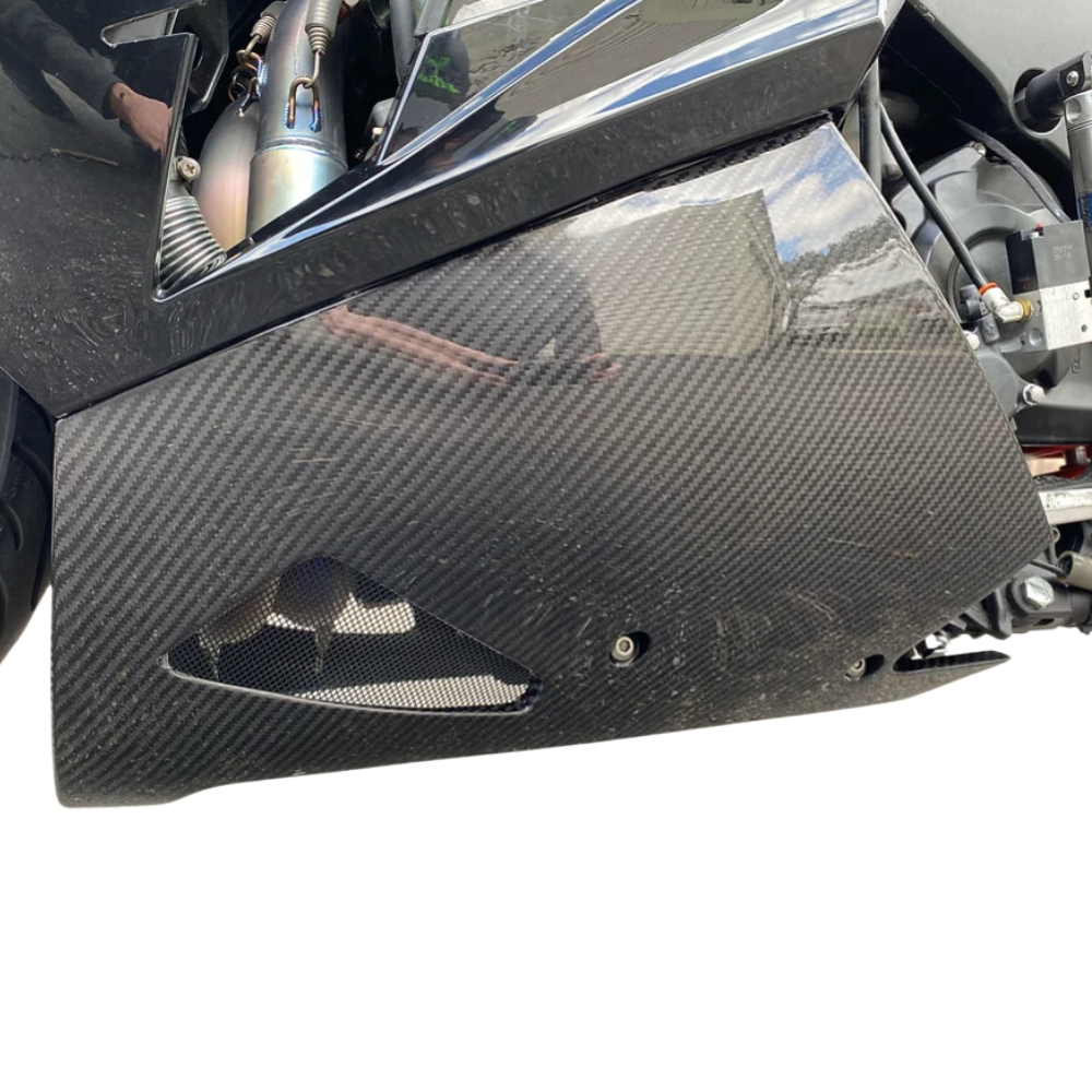 AGM ZX14R Carbon Fiber Lower Panels - Montgomery Motorsports