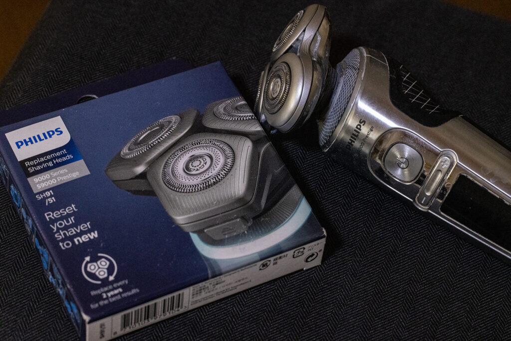 Philips S9000の刃を交換する。純正替刃はどれか？：フィリップス