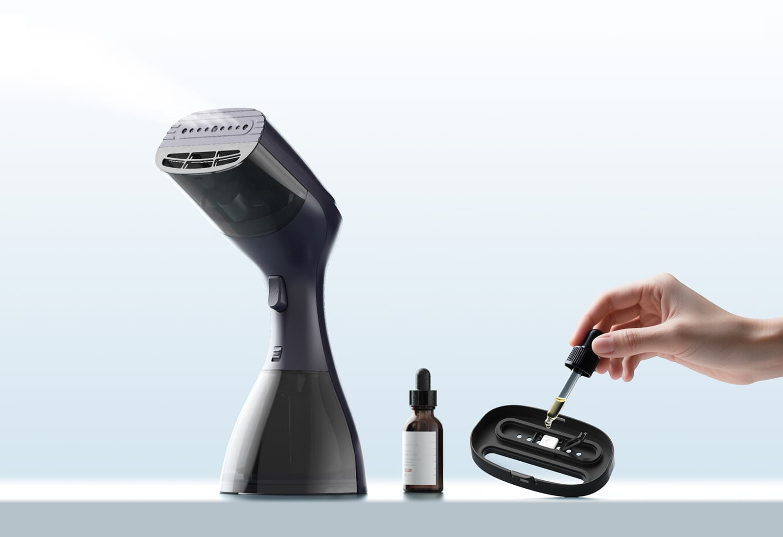 Morus］ピタッと吸い付き、シワを伸ばしながら、香り付けまでできる