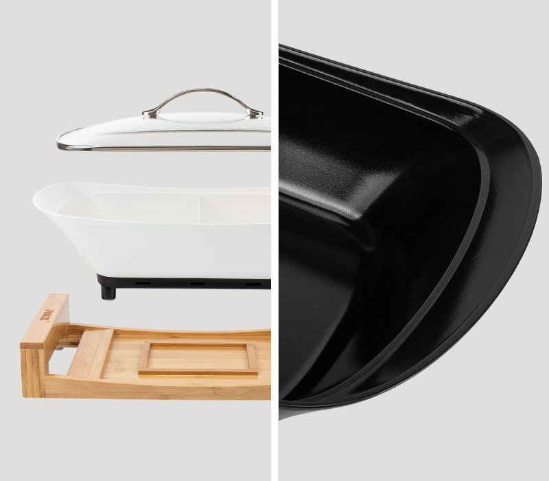 PRINCESS Separate Pot Pure & Black プリンセス セパレートポット