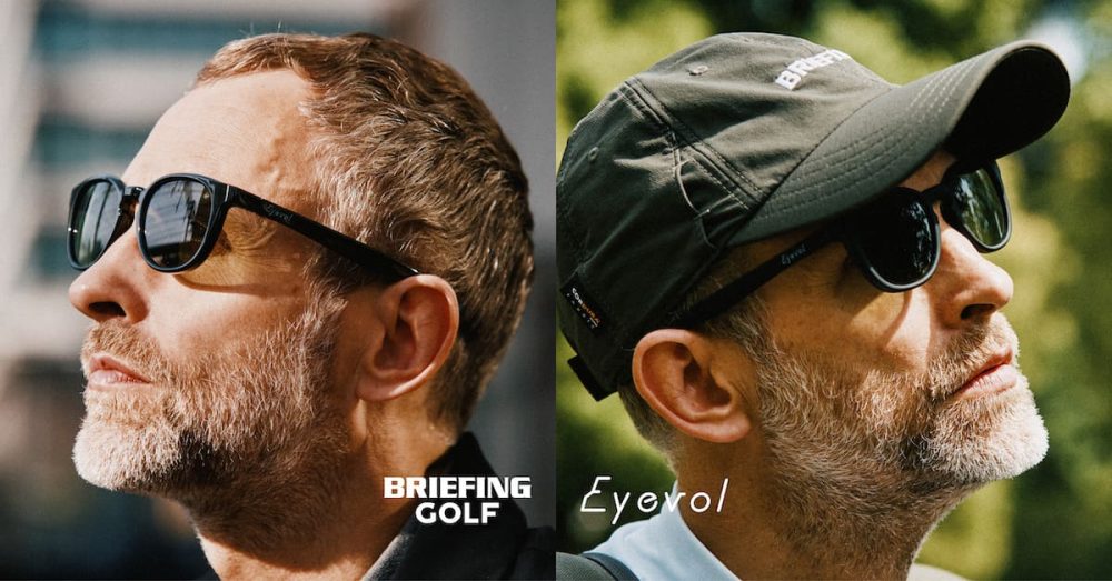 即完売コラボ】BRIEFING GOLF × Eyevolの第2弾は街でもスポーツでも