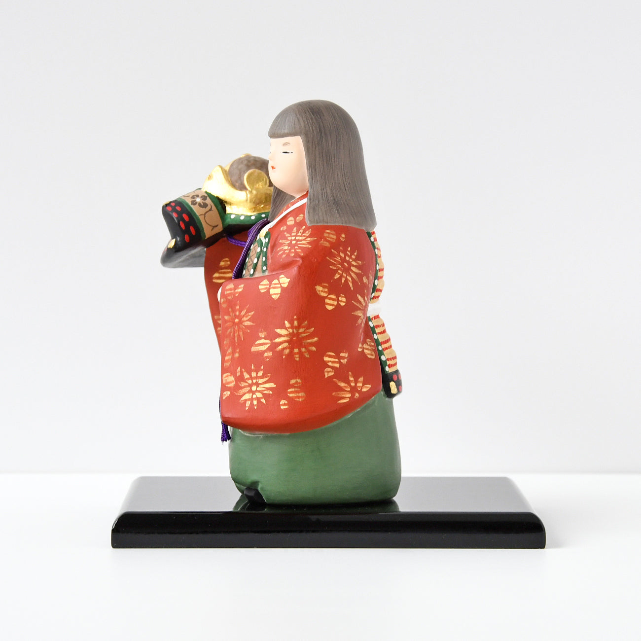 京陶人形 稚児初陣 / 小田益 | 京都の伝統工芸品の通販サイト – MOCAD