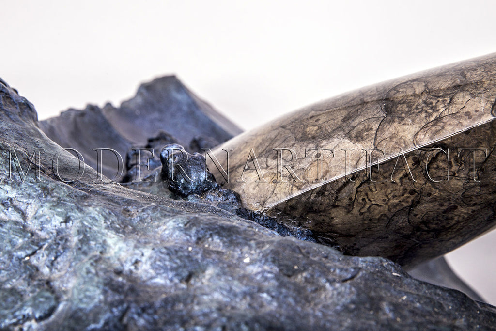 Robert Wyland - Dolphin Experience Sculpture Art Furniture Coffee