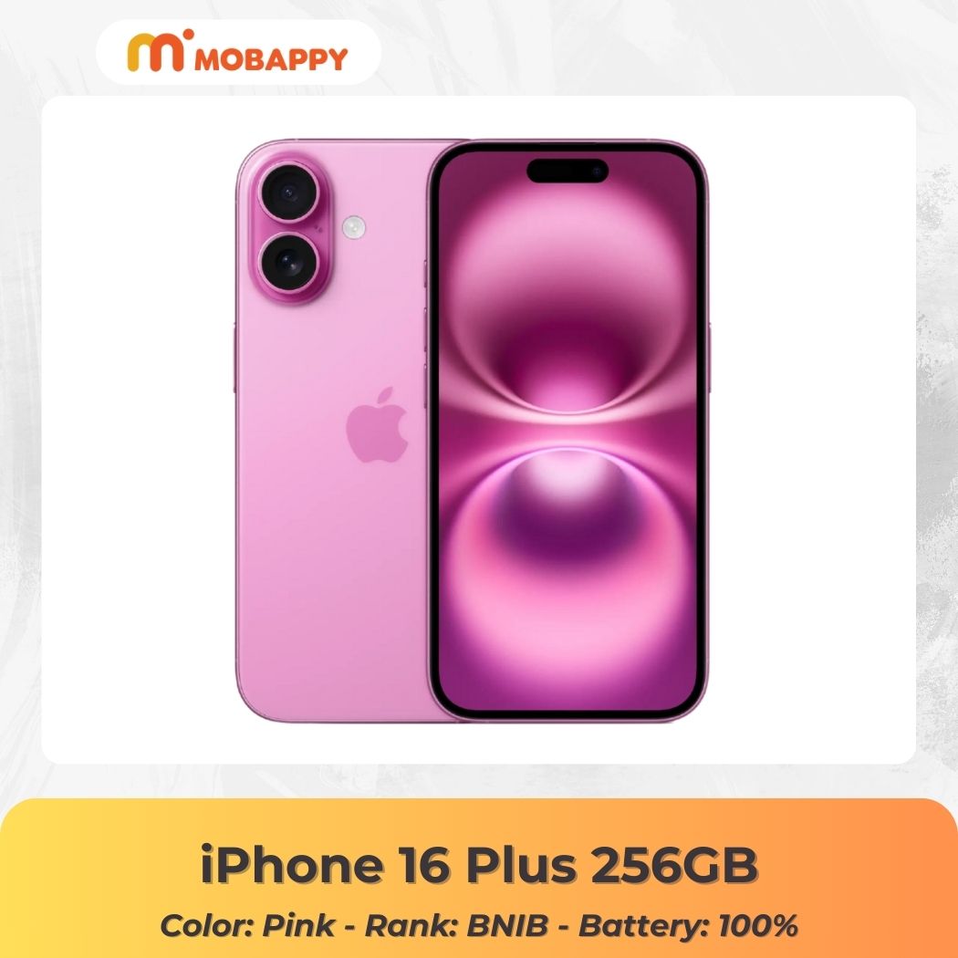 iPhone 16 Plus 256GB Pink SIM FREE