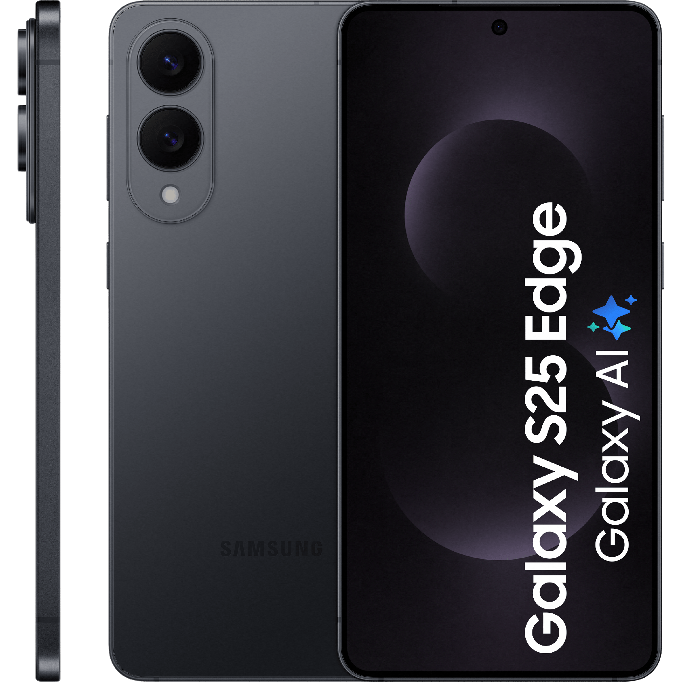 Samsung Galaxy S25 Edge 256GB Zwart kopen | Los of met abonnement