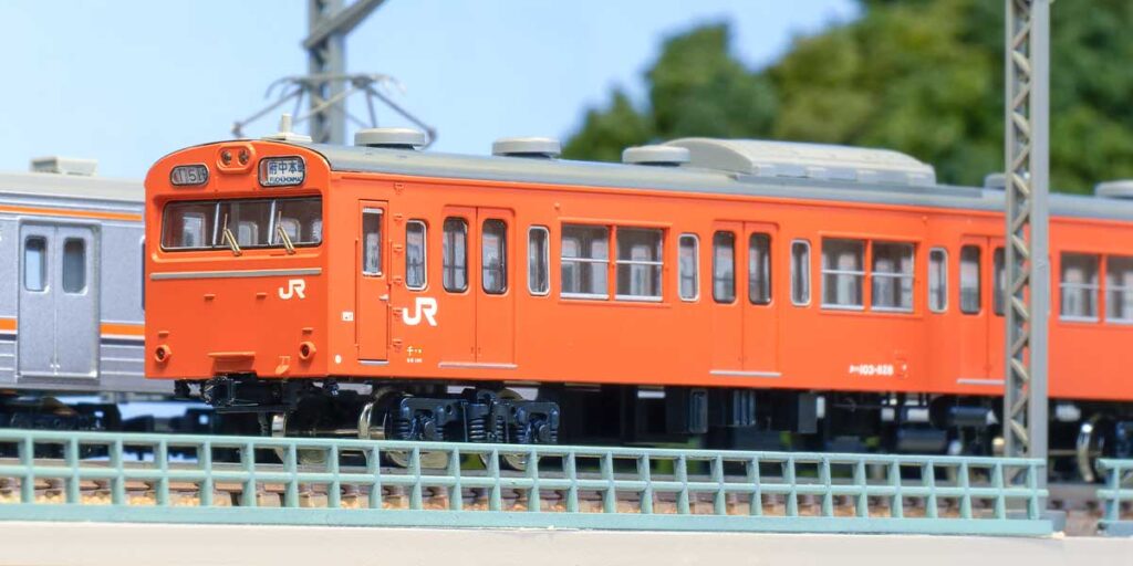 グリーンマックス】103系（高運•非ATC車•武蔵野線•E38編成•着色済み