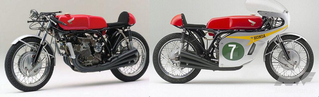 1960年代に大活躍したロケットカウル・赤銀ホンダRCレーサーのミニ