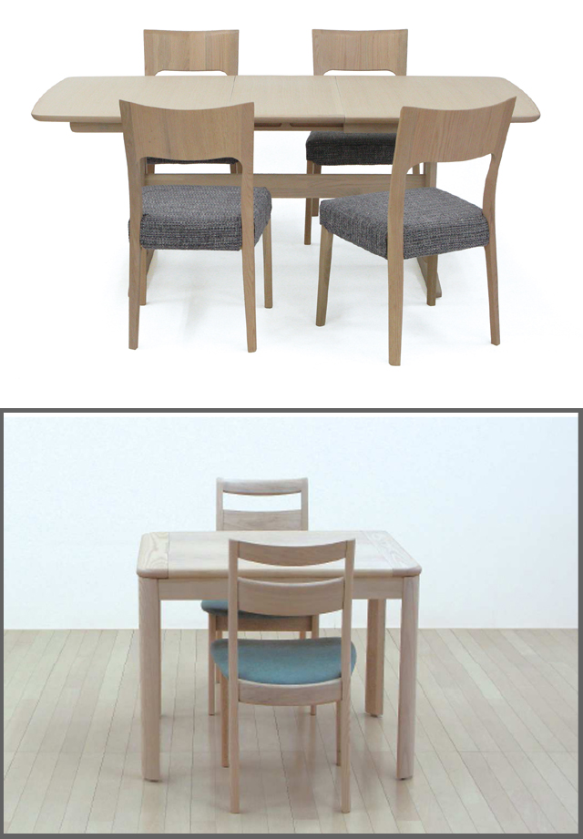 イバタインテリア〗EXTENSION TABLE 伸長ダイニングテーブル – 家具の