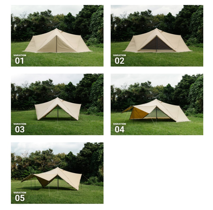 サバティカル スカイパイロットTCを試し張り＆キャンプで使用しての