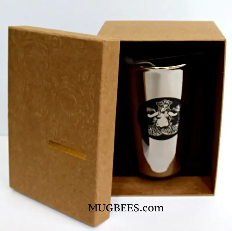 Starbucks First Store Pike Place Siren Mermaid Ceramic Tumbler