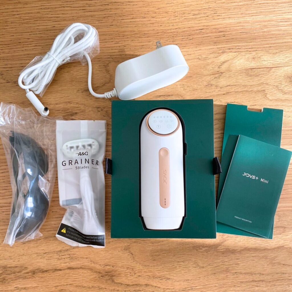 ドンキで買える】JOVS mini 脱毛器の特徴や使い方、使用感レビュー