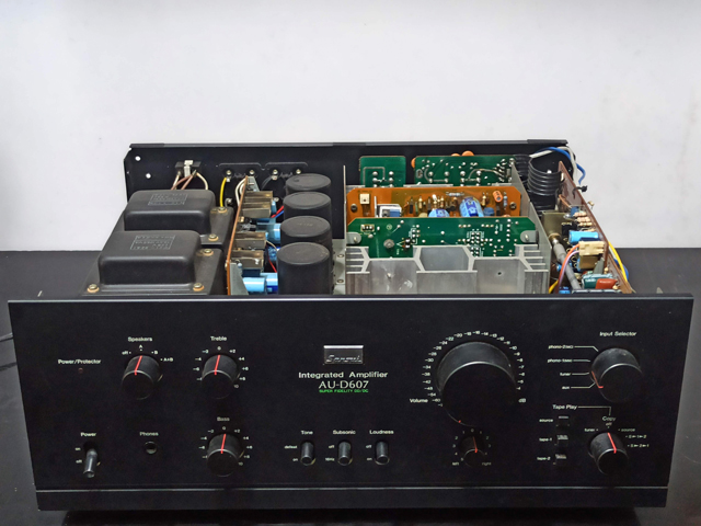 Buy Vintage SANSUI AU-D607 PRE-MAIN SUPER FIDELITY DD/DC