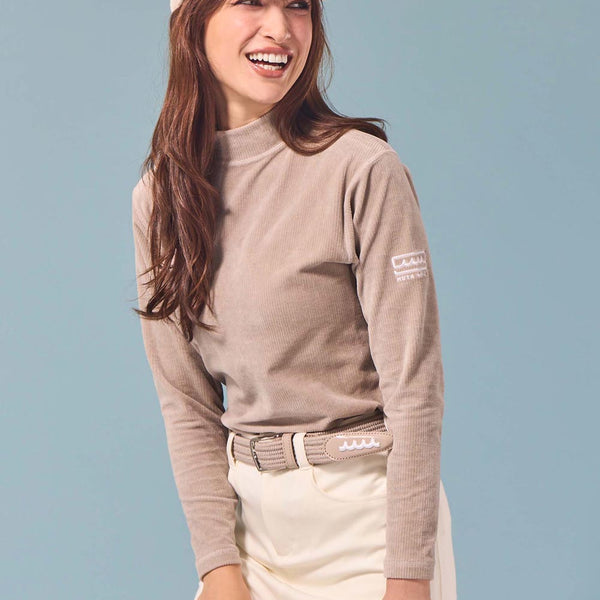 未使用 タグ付 JUN&ROPE モックネックニット レディース S 定価2万円