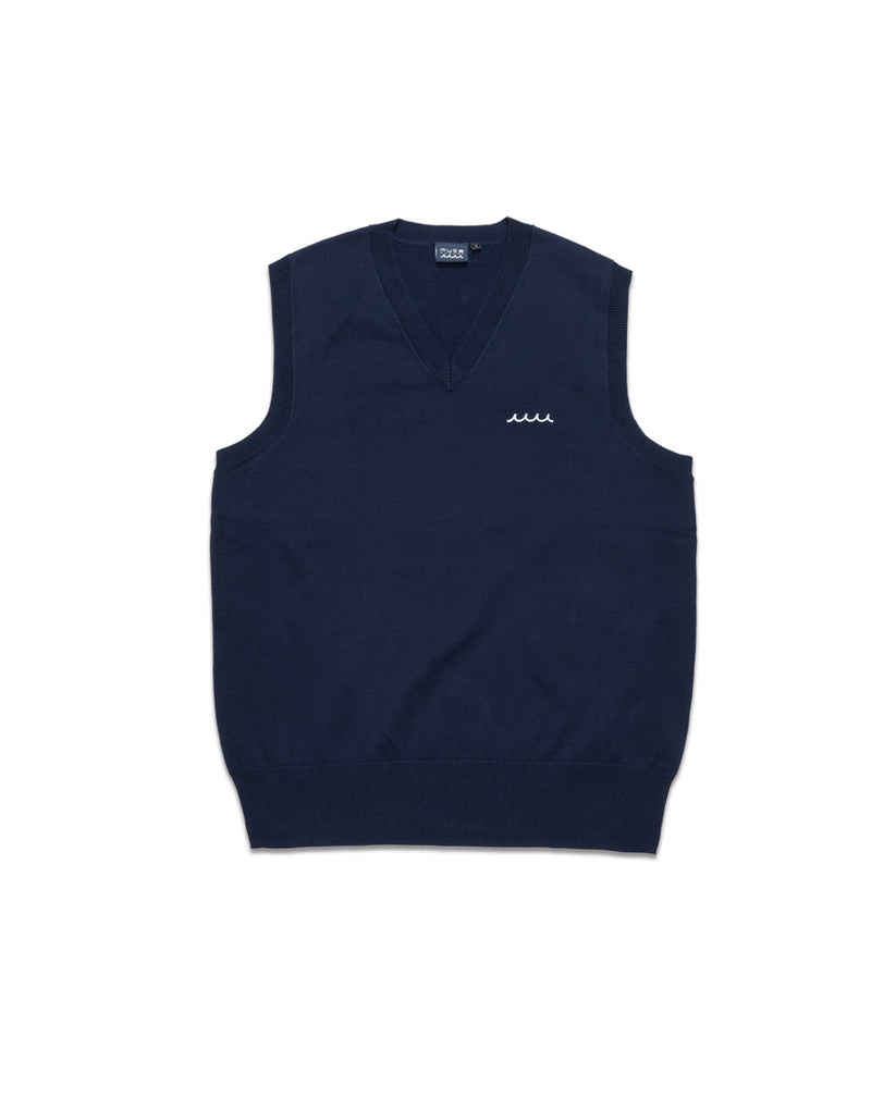 Vネック ニットベスト [全3色] – muta Online Store