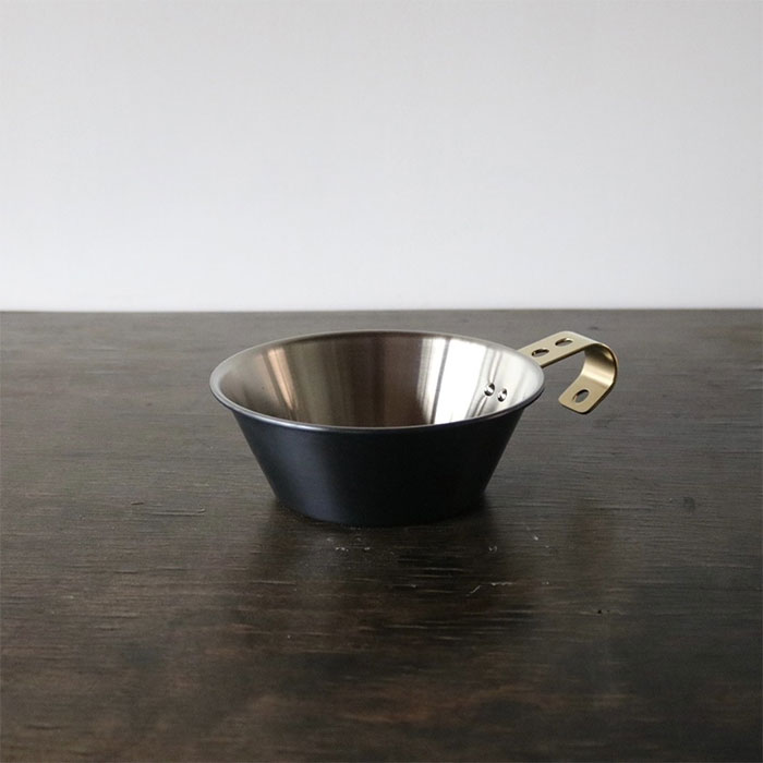 プレイクッキング 黒銅仕上げシェラカップ 小［PL-1807BL］＜燕三条製