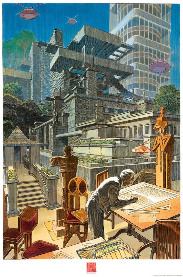 Group Exhibition Celebrates Frank Lloyd Wright's Timeless Architecture