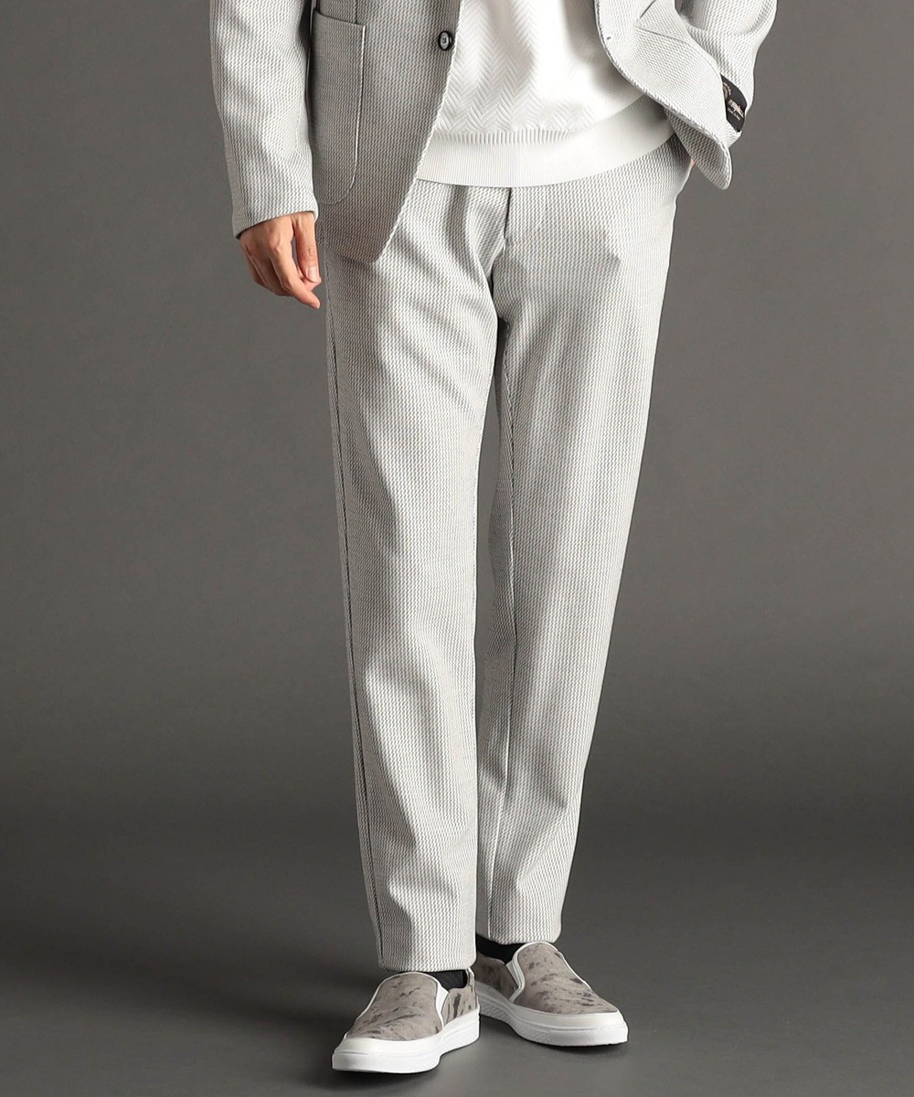 BARDAZZI ダブルニットジャカード セットアップパンツ｜その他パンツ